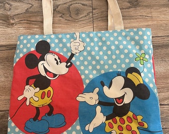 Tote Bag- Mickey and Minnie/Donald and Daisy