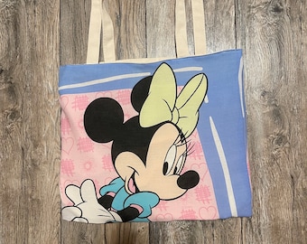 Tote Bag- Purple Minnie Mouse