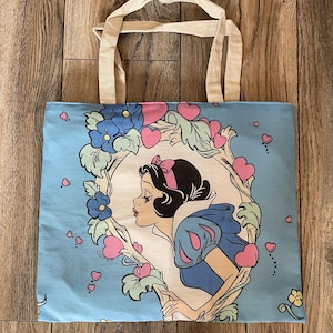 Zippered Tote Bag - Snow White/Dopey