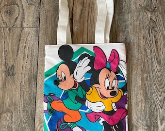Mini Tote- Minnie and Mickey