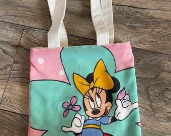 Mini Tote- Flower Minnie