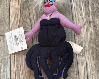 Upcycled Ursula Plush keychain