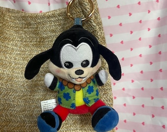 Upcylced Wishable Aulani Goofy Plush keychain