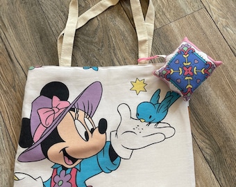 Deluxe Tote Bag- Minnie Mouse