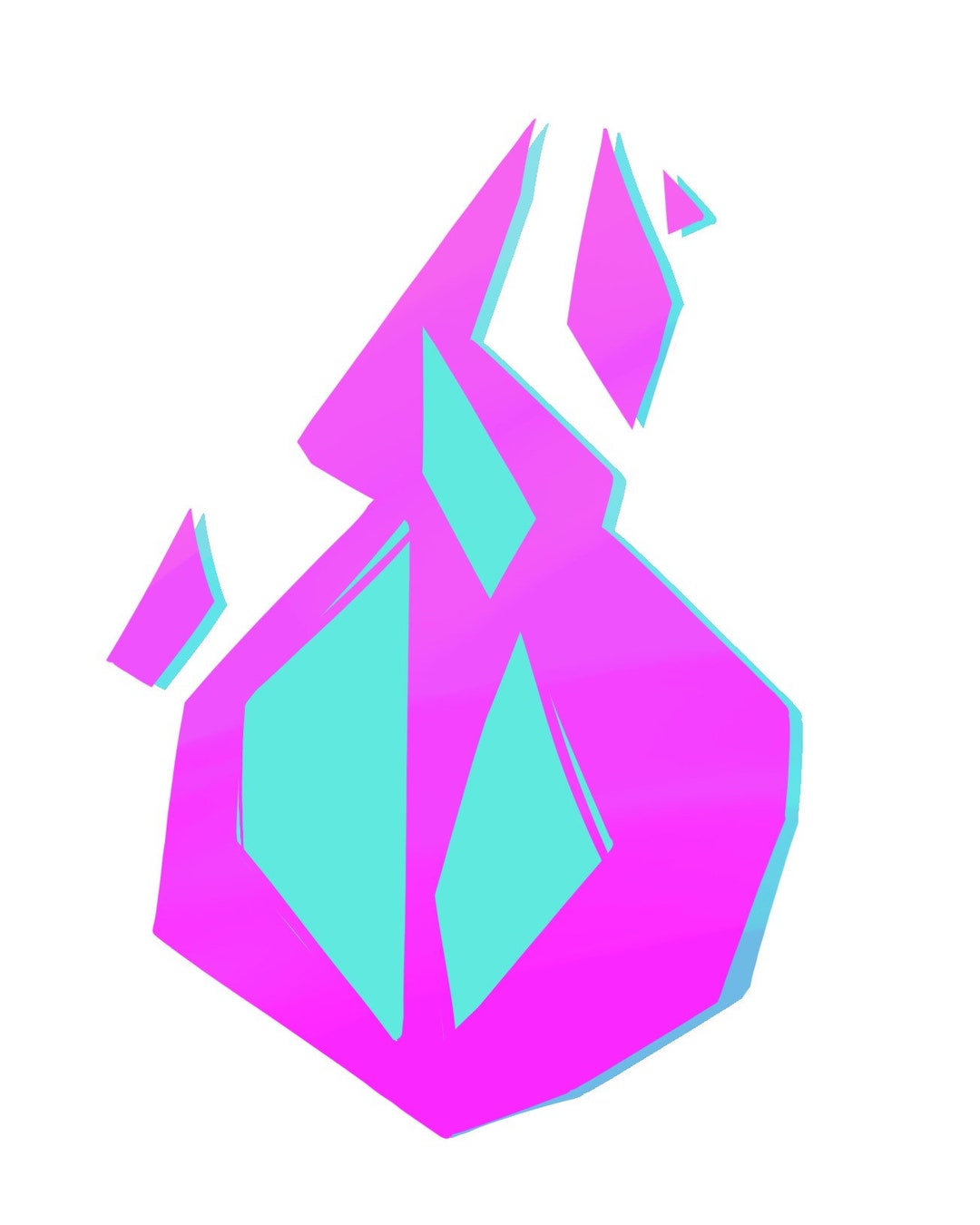 Promare Flame Sticker - Etsy