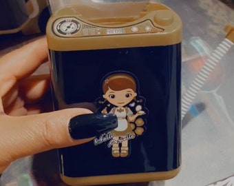 Mini Makeup Brush Washer: Eyelash & Sponge Cleaner