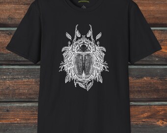 Beetle Shirt, Unisex Beetle Shirt, Bug Shirt, Entomologist Clothing, Insect Gift