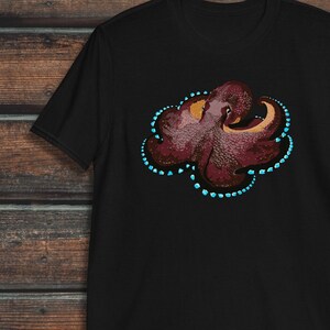 Mimic Octopus Shirt, Unisex Kraken Shirt, Octopus Gift, Ocean Shirt