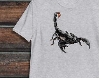 Emperor Scorpion Shirt, Unisex Scorpion Shirt, Cool Scorpion Clothing, Insect Gift