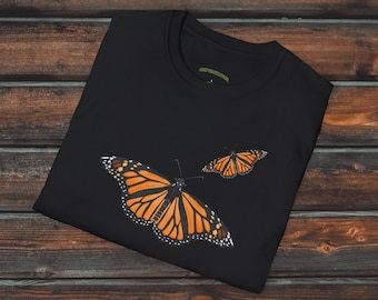 Monarch Butterfly Shirt, Unisex Butterfly Shirt, Entomology Shirt, Entomologist Clothing, Insect Gift