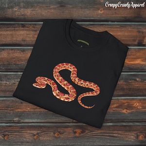 Corn Snake Shirt, Unisex Snake Shirt, Cute Corn Snake Shirt, Reptile Gift, Normal Corn Snake Gift