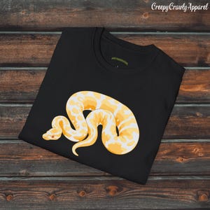 Albino Ball Python Shirt, Unisex Reptile Shirt, Cute Ball Python Shirt, Reptile Gift, Albino Ball Python Snake Gift
