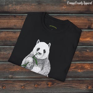 Panda Shirt, Unisex Panda Shirt, Cute Panda Shirt, Panda Lover Gift, Wildlife Animal Tee