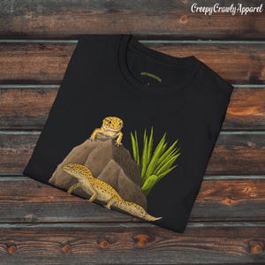 Leopard Gecko Shirt, Unisex Gecko Shirt, Reptile Gift, Cute Gecko Shirt, Gecko T-Shirt