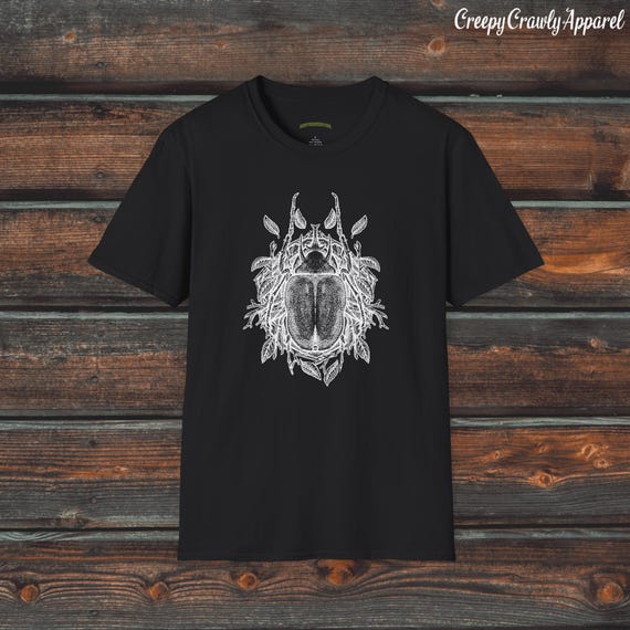 Beetle Shirt, Unisex Beetle Shirt, Bug Shirt, Entomologist Clothing, Insect Gift