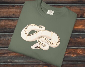Freeway Pastel Ball Python Comfort Colors® Shirt, Unisex Snake Shirt, Reptile Gift, Super GHI Freeway Pastel Ball Python Shirt