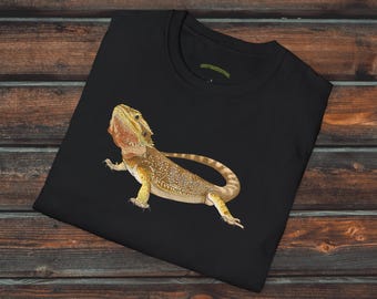 Bearded Dragon Shirt, Unisex Reptile Shirt, Cute Bearded Dragon, Beardie Shirt, Reptile Gift