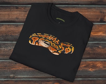 Pastel Ball Python Shirt, Unisex Snake Shirt, Ball Python Shirt, Reptile Gift, Snake Gift