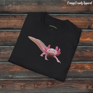 Axolotl Shirt, Unisex Amphibian Shirt, Axolotl Gift, Cute Axolotl T-Shirt