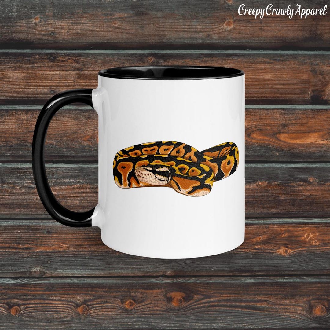 Ball Python Cup Pastel Ball Python Coffee Mug, Snake Reptile Cup, Pet Ball Python Mug ...