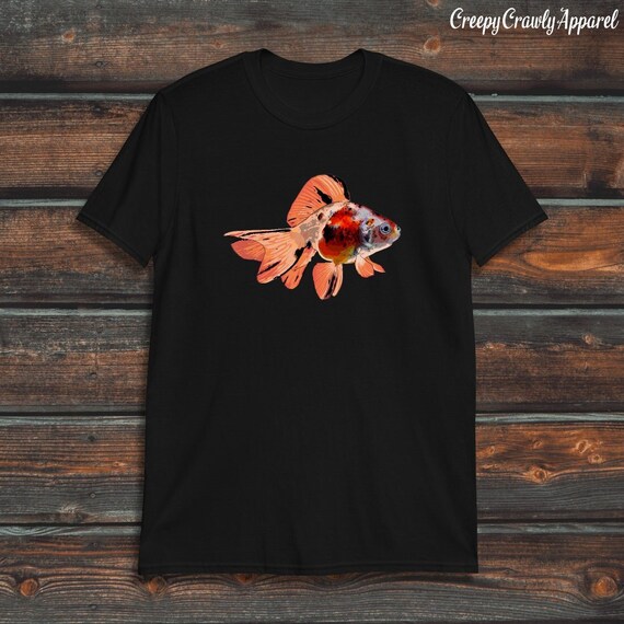 Goldfish Shirt Unisex Fish Shirt Fantail Goldfish Gift Fish Tee Pet Goldfish Shirt Etsy