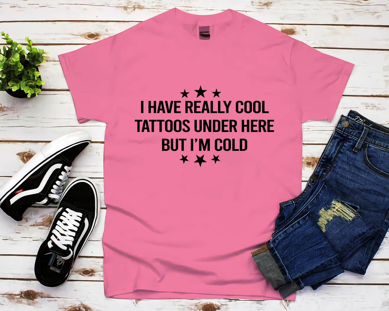 I Have Really Cool Tattoos Under Here But I'm Cold Svg Etsy