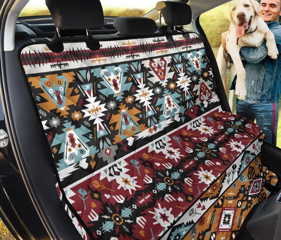 Brown Grey Aztec Boho Pet Seat Cover Best Dog Australia - Best Car Seat Covers For Dogs Australia Brown Grey Aztec Boho Pet Seat Cover Best Dog Australia - Best Car Seat Covers For Dogs Australia
