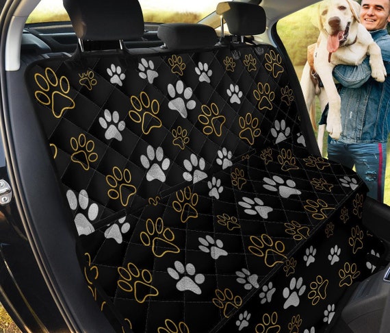 Gold Silver Paw Print Pet Seat Cover Best Dog Australia - Best Car Seat Covers For Dogs Australia Gold Silver Paw Print Pet Seat Cover Best Dog Australia - Best Car Seat Covers For Dogs Australia