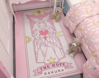 Magical Girl Card Captor Sakura Floor Carpet