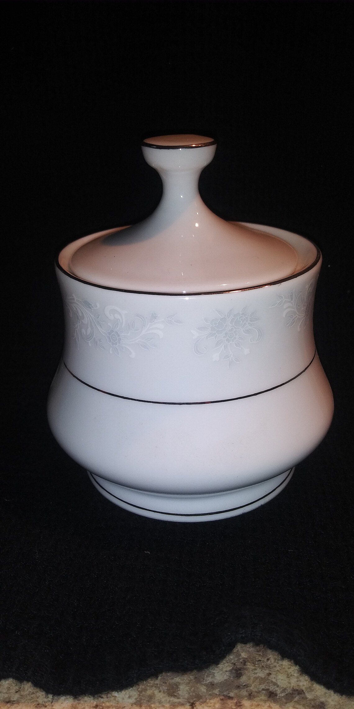 China Pearl Fine China Annie Sugar Bowl and Cover Etsy