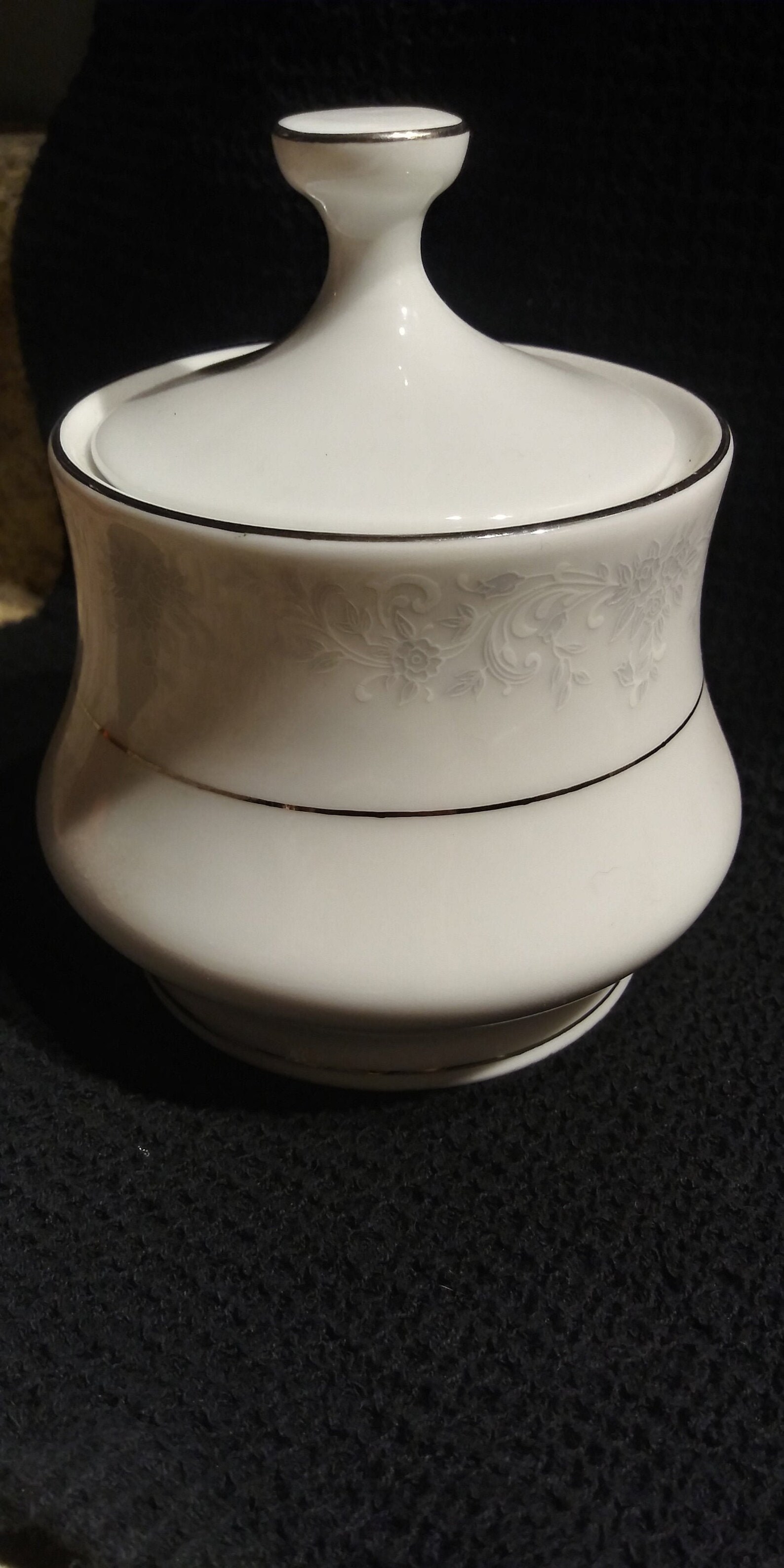 China Pearl Fine China Annie Sugar Bowl and Cover Etsy