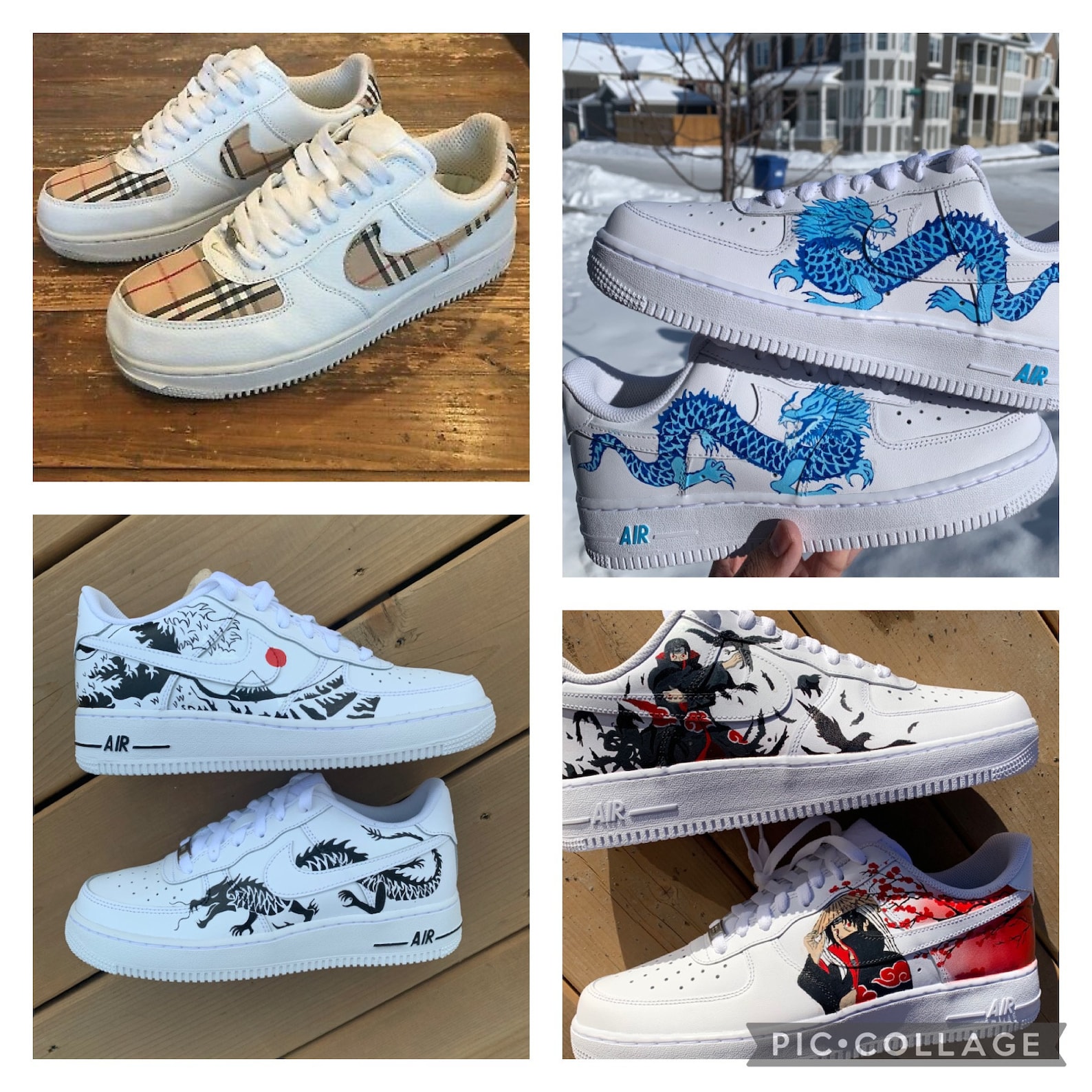 personalised air force 1s