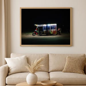 Urban Photography Cambodia – “H&M” Street Cart – Digital Image for Download