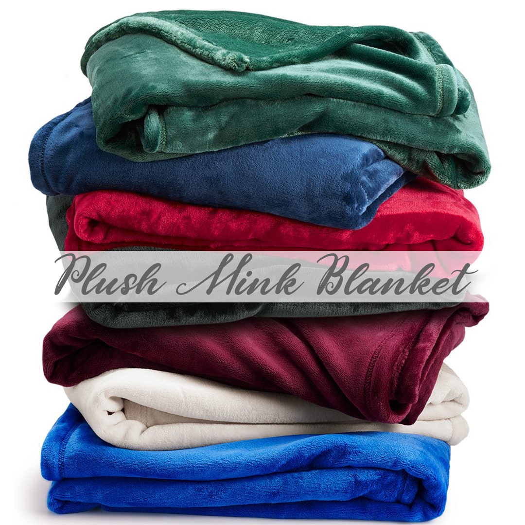 Plush Micro Mink Blanket Etsy