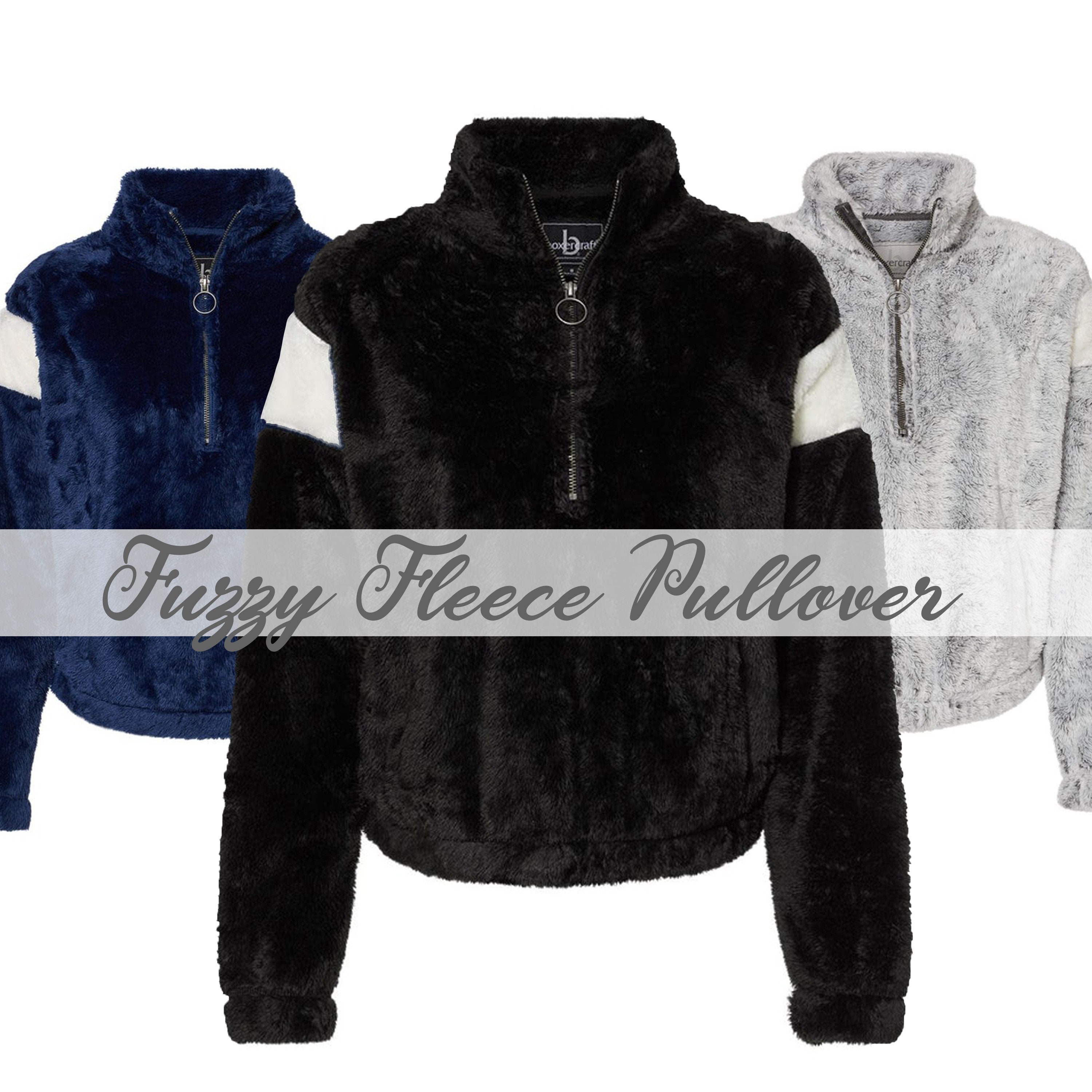 fuzzy quarterzip