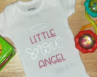 snow angel shirt