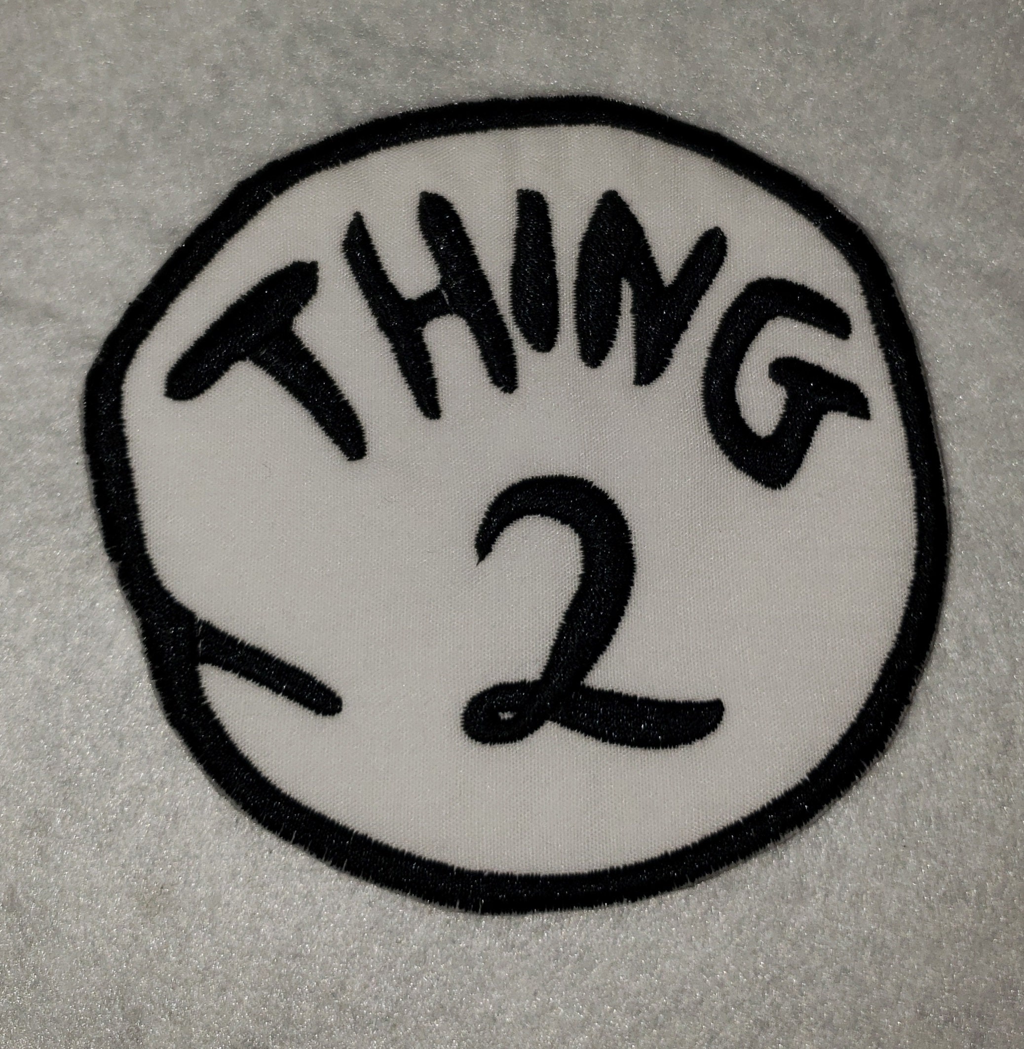 Thing 1 and Thing 2 Iron On - Etsy