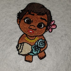 Baby Moana And The Baby Turtle Svg Png Jpeg Etsy