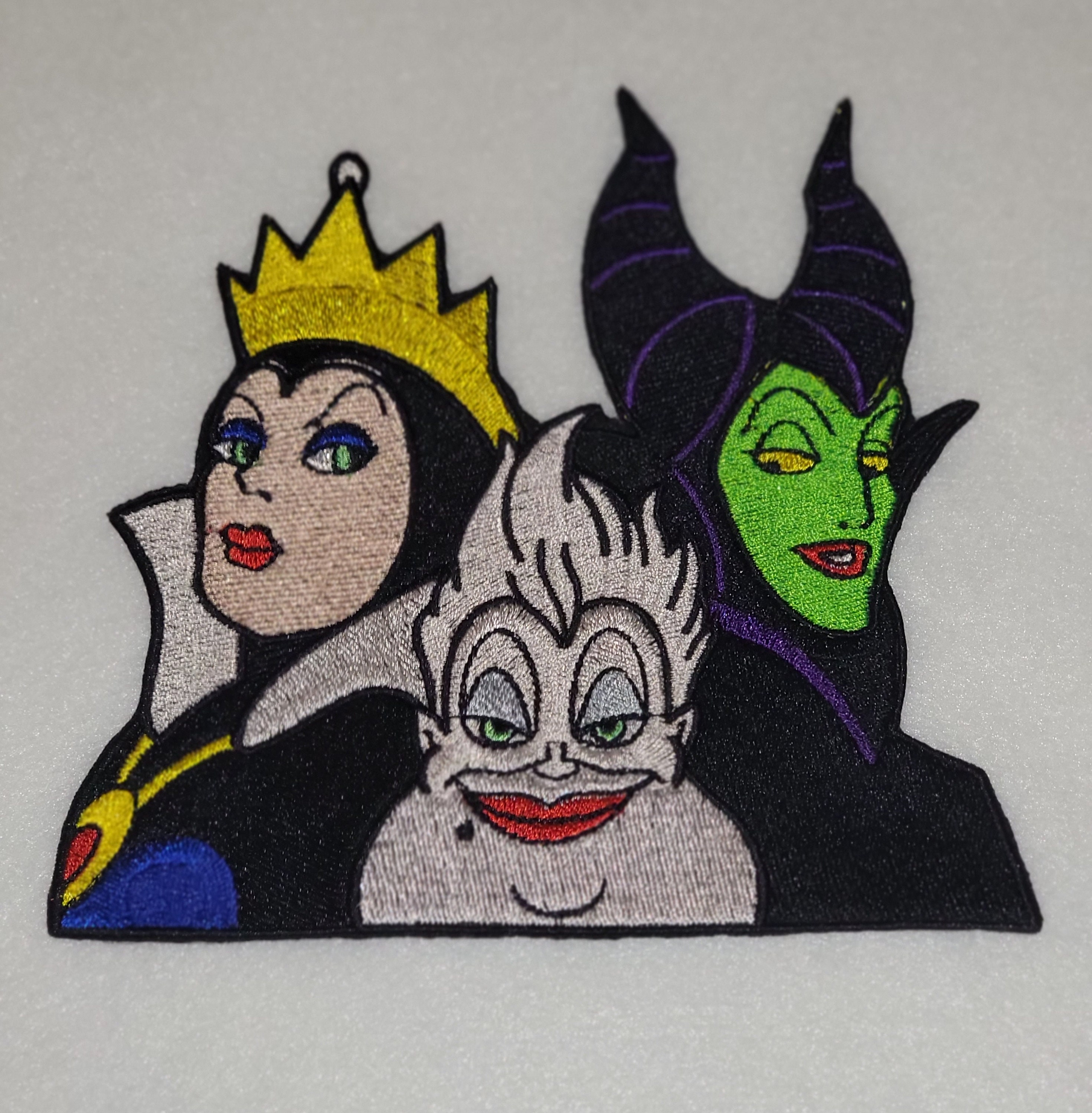 Snow White's Evil Queen Disney Villain Patch DIY Fan Apparel Iron on Applique