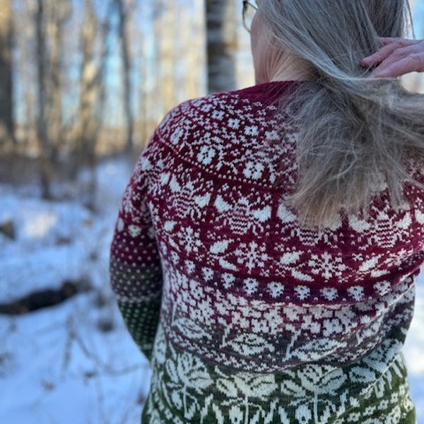 MUSTER/Wählen Sie Ihren eigenen Gartenpullover/Strickmuster/Fair Isle/Strandstricken/Erwachsene