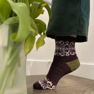 PATTERN My Beloved Socks Patron de tricot Chaussettes jacquard image 2