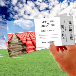 EDITIERBARES Sportveranstaltungsticket, Sportticket, druckbares Veranstaltungsticket, Weihnachtsgeschenkticket, Ticketvorlage, Sportveranstaltungsticket, digital