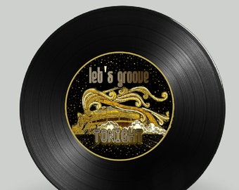 Editable, Vinyl Record Label, DISCO party, Vinyl, Soul Train, Disco Ball, Imprimable, RETRO, 60'S, 70'S, Let's Groove, Disco Dance, Dance