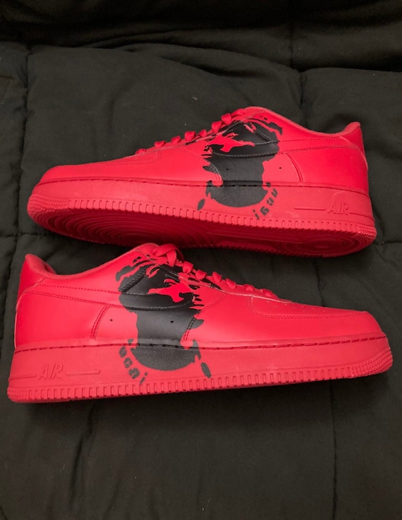 nike air force 1 tupac shakur