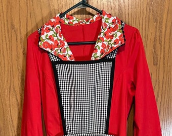 Red 1950's Dress