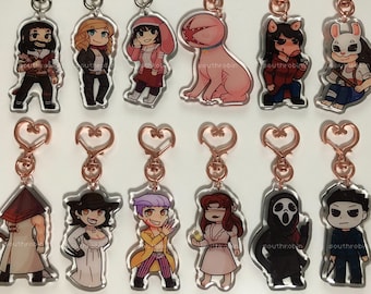 Dead by Daylight Killer Slasher and Survivor Charms