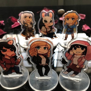 Mini soporte acrílico de Dead by Daylight, Fire Emblem y LoZ