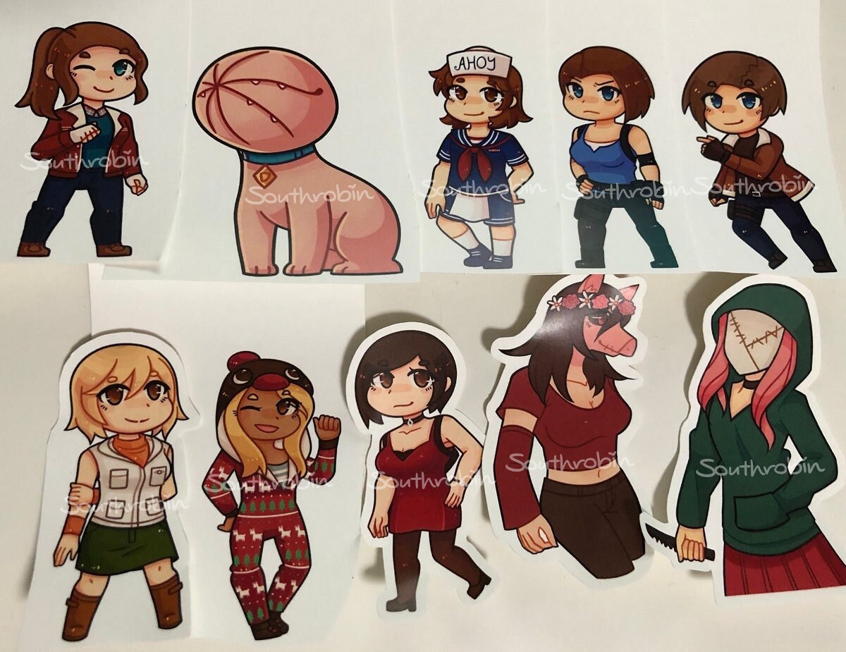Dead by Daylight Killer Slasher and Survivor Stickers - Etsy Hong Kong