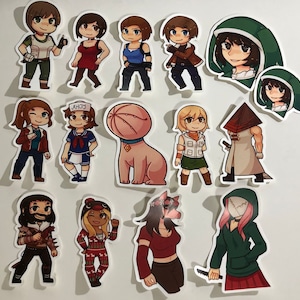 Dead by Daylight Killer Slasher and Survivor Stickers