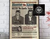 Home Alone Movie Poster: 90s Film, Wet Bandits, Kevin Mccallister